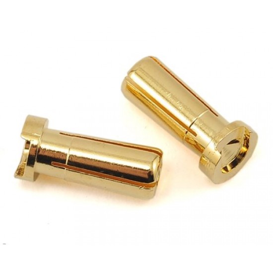 Connecteurs en or massif SMC de 5 mm à profil bas (2 mâles)